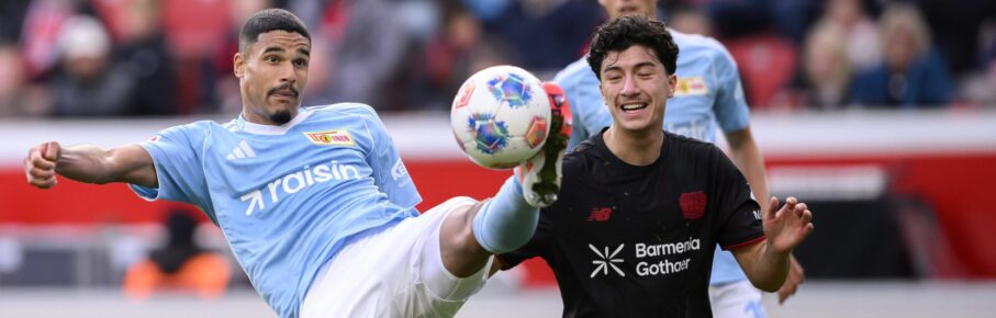 Danilho Doekhi für Union Berlin gegen Bayer Leverkusen