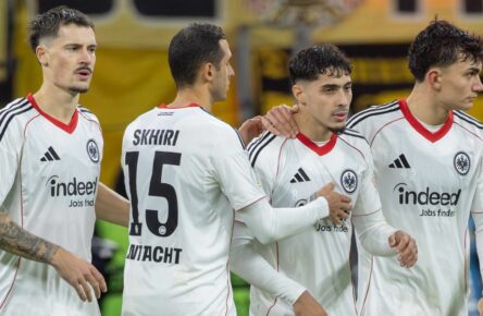 Eintracht Frankfurt: Koch, Skhiri, Chaibi, Uzun