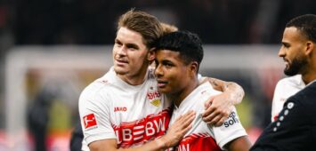 VfB Stuttgarts Winterneuzugang Jeremy Arevalo gab im Auswärtsspiel gegen Bayer 04 Leverkusen sein Bundesliga-Debüt.
