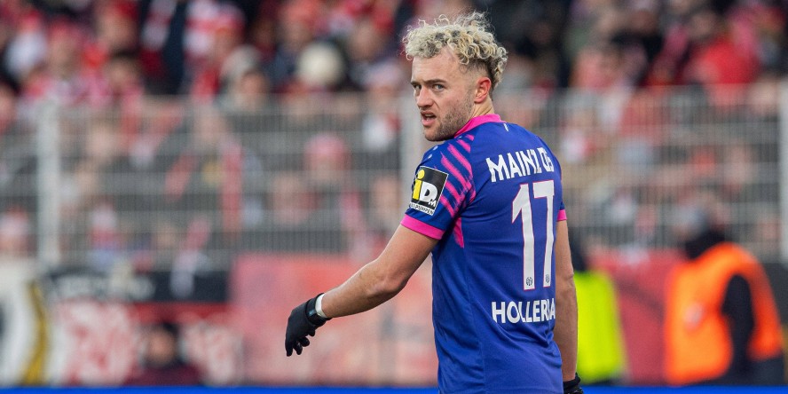 Benedict Hollerbach beim Spiel in Berlin.