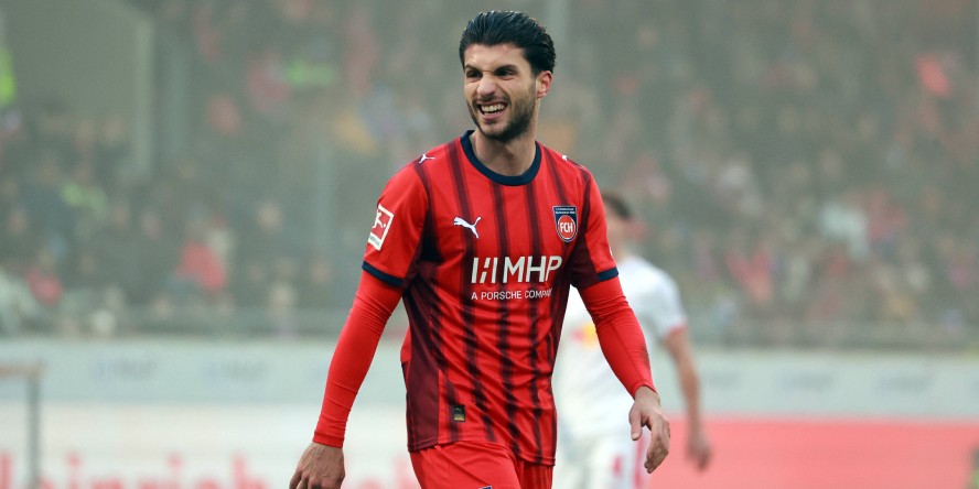 Leonidas Stergiou kommt vom VfB Stuttgart und soll die Abwehr des 1. FC Heidenheim verstärken.