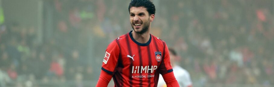 Leonidas Stergiou kommt vom VfB Stuttgart und soll die Abwehr des 1. FC Heidenheim verstärken.