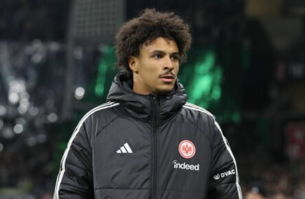 Jean-Matteo Bahoya von Eintracht Frankfurt