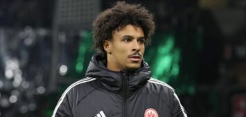 Jean-Matteo Bahoya von Eintracht Frankfurt