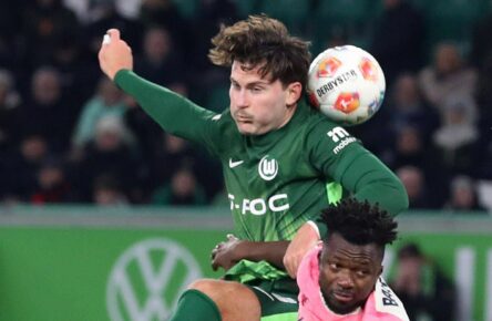 Jonas Wind vom VfL Wolfsburg