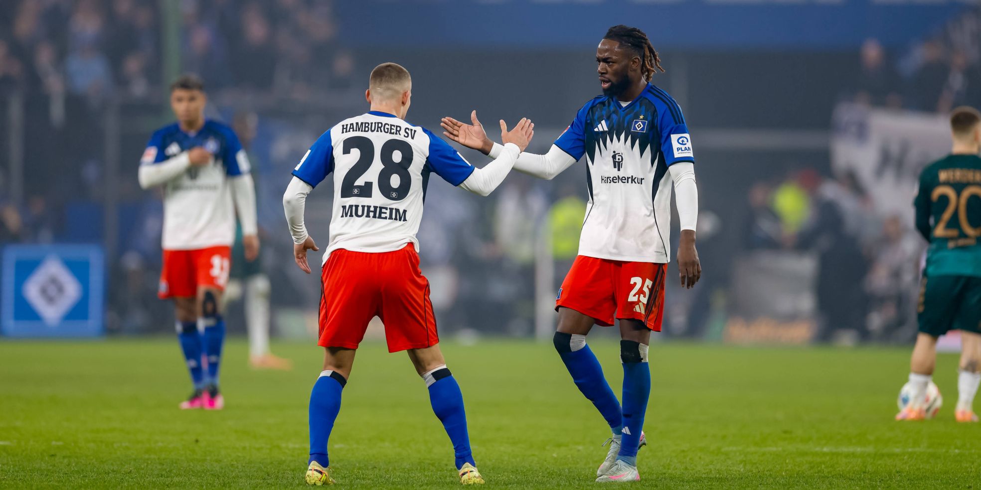 HSV: Miro Muheim und Jordan Torunarigha