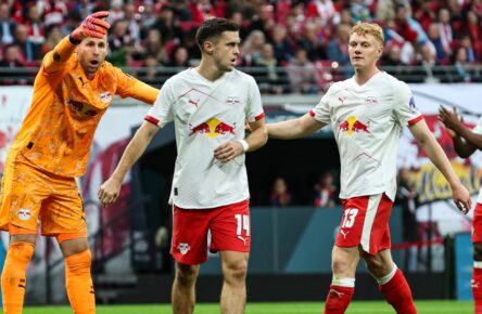 Peter Gulacsi von RB Leipzig gegen den VfB Stuttgart