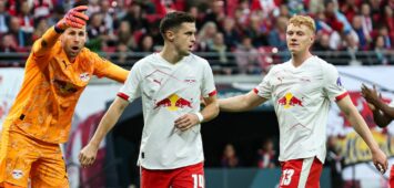 Peter Gulacsi von RB Leipzig gegen den VfB Stuttgart