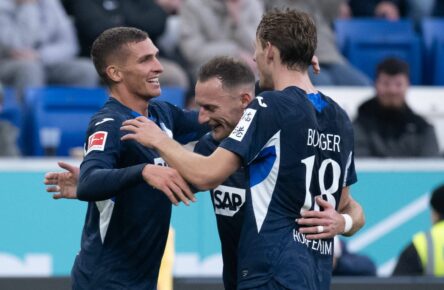 TSG Hoffenheim: Grischa Prömel, Vladimir Coufal, Wouter Burger