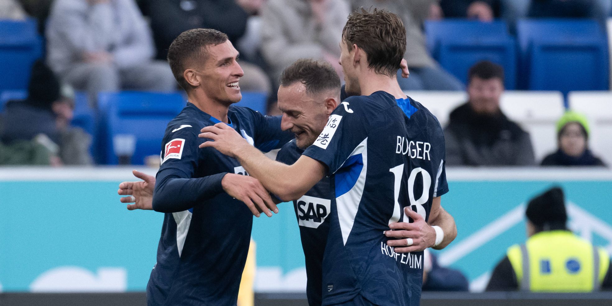 TSG Hoffenheim: Grischa Prömel, Vladimir Coufal, Wouter Burger