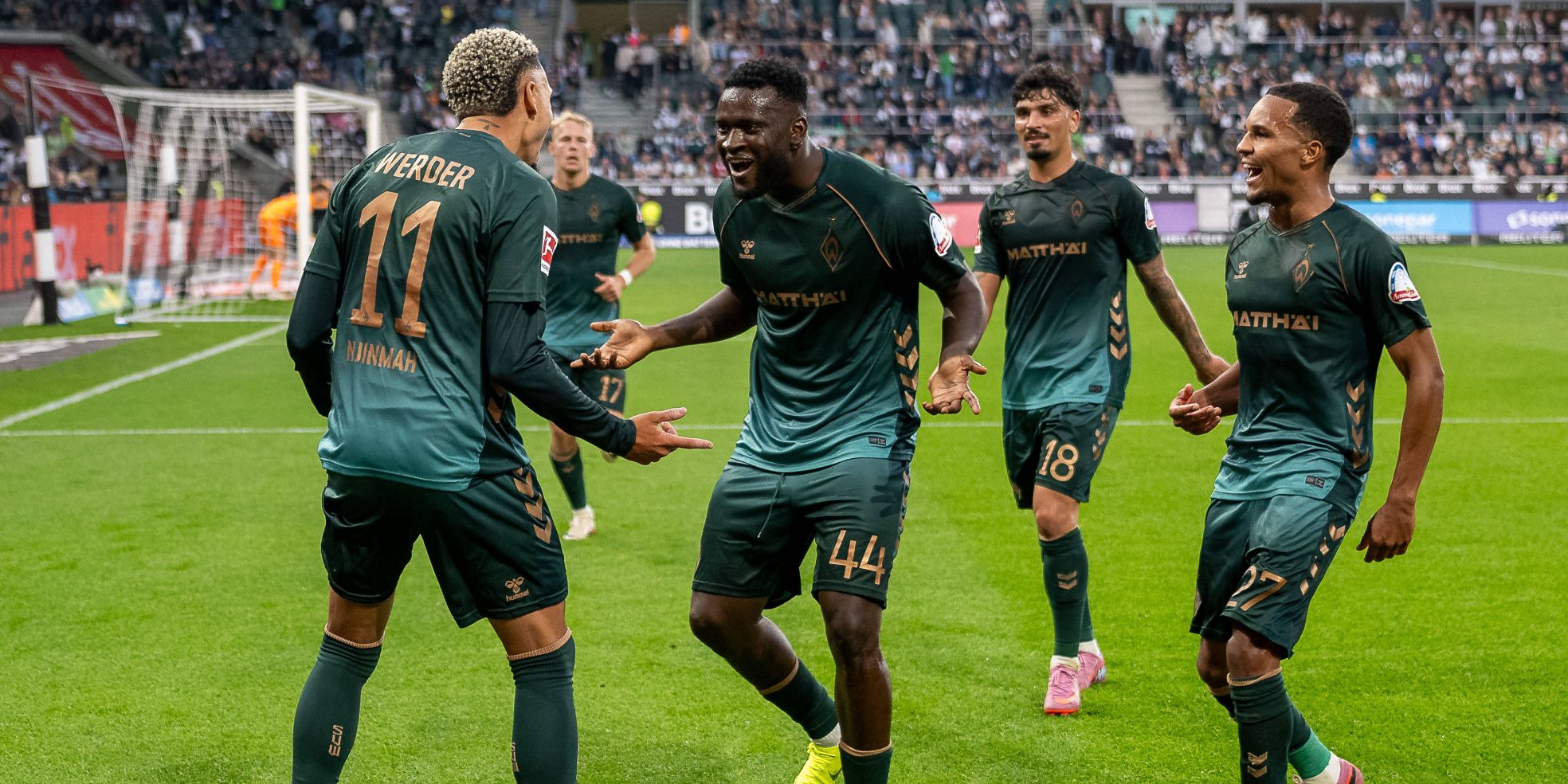 Werder Bremen: Njinmah, Boniface, Puertas & Agu