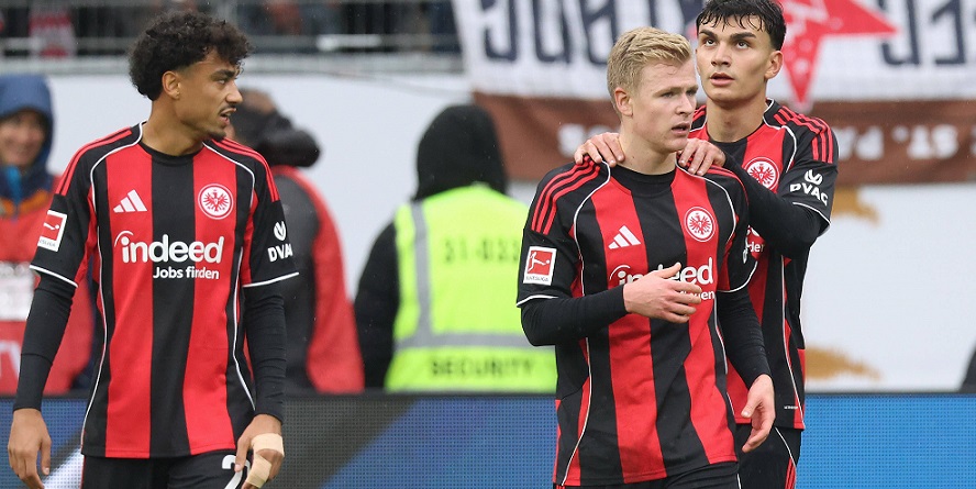 Jonathan Burkardt steht bei Eintracht Frankfurt vor dem Comeback