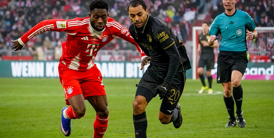 Beim FC Augsburg wieder top drauf: Alexis Claude-Maurice