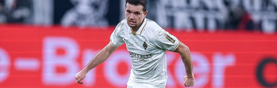 07.02.2026, Fußball, Borussia Mönchengladbach - Bayer 04 Leverkusen, 1. Fußball Bundesliga, 21.Spieltag, Borussia-Park, Saison 2025 2026: Kevin Stöger Borussia Mönchengladbach 07 DFB regulations prohibit any use of photographs as image sequences and or quasi-video. Nordrhein-Westfalen Deutschland *** 07 02 2026, Football, Borussia Mönchengladbach Bayer 04 Leverkusen, 1 Soccer Bundesliga, 21 Matchday, Borussia Park, Season 2025 2026 Kevin Stöger Borussia Mönchengladbach 07 DFB regulations prohibit any use of photographs as image sequences and or quasi video Nordrhein Westfalen Germany