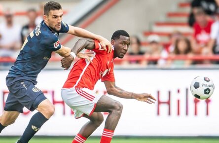 Ab sofort gemeinsam Mainz 05: Stefan Bell und Sheraldo Becker