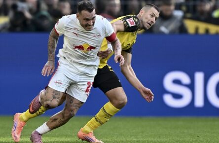 Bei RB Leipzig und dem BVB gut drauf und gesetzt: David Raum und Waldemar Anton