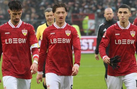 Bilal El Khanouss (rechts) kommt beim VfB Stuttgart nach dem Afrika-Cup nicht so richtig in Tritt
