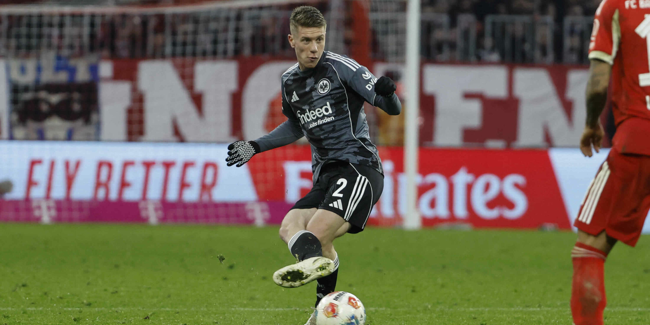 Elias Baum gibt sein Comeback für Eintracht Frankfurt.