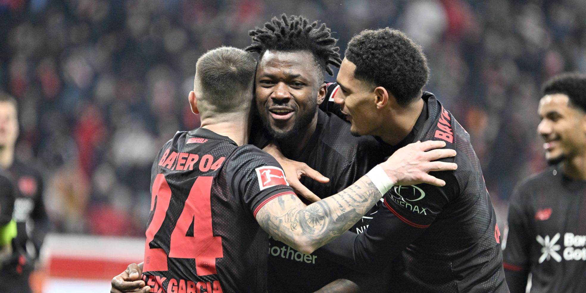 Bayer Leverkusen: Aleix Garcia, Edmond Tapsoba, Jarell Quansah