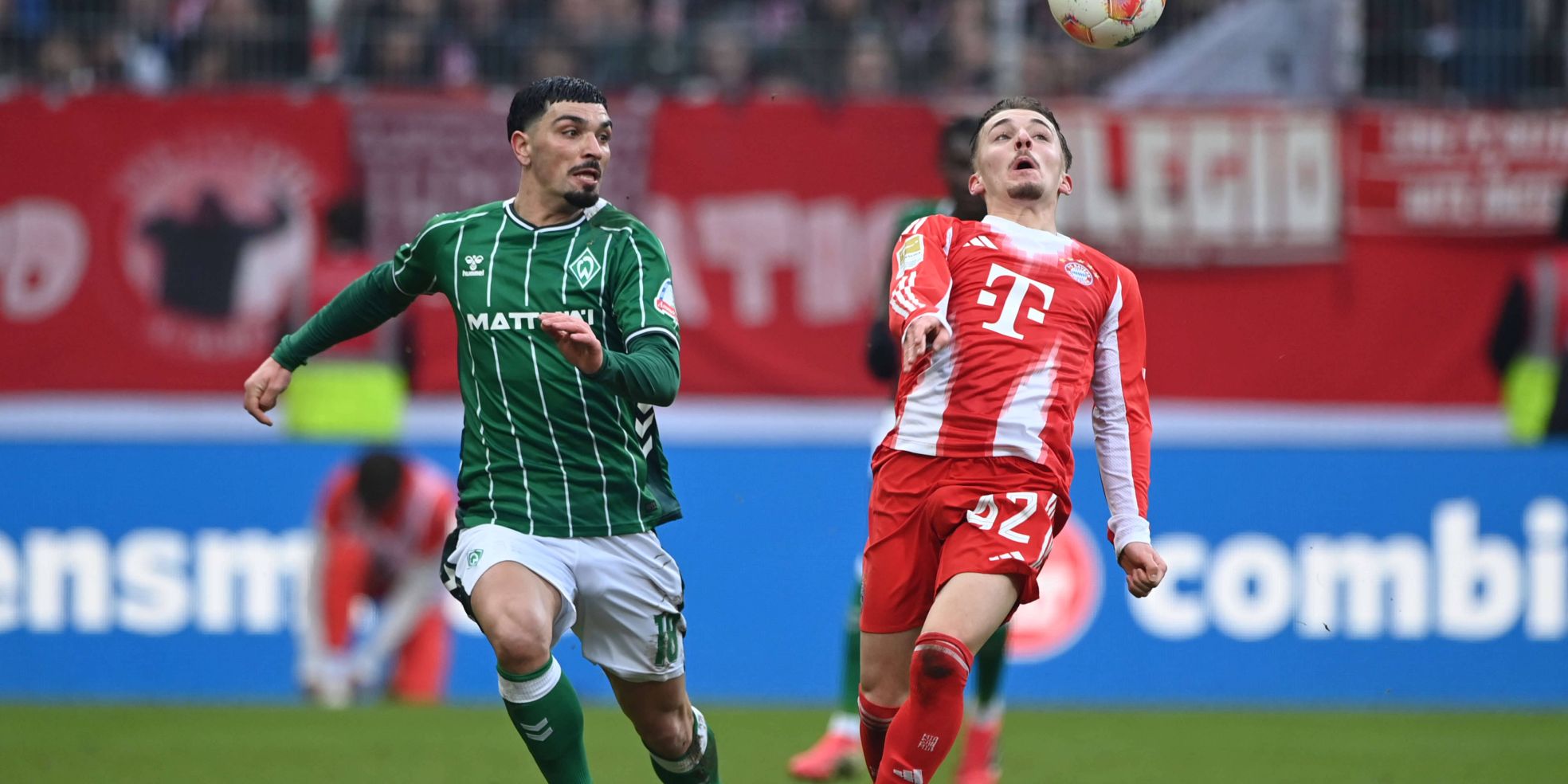 Cameron Puertas von Werder Bremen gegen den FC Bayern