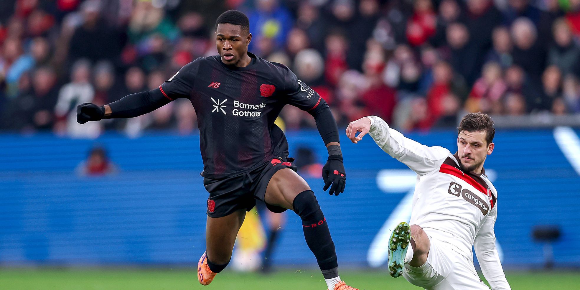 Christian Kofane von Bayer Leverkusen