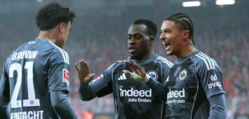 Eintracht Frankurt: Nathaniel Brown, Arnaud Kalimuendo, Jean-Matteo Bahoya