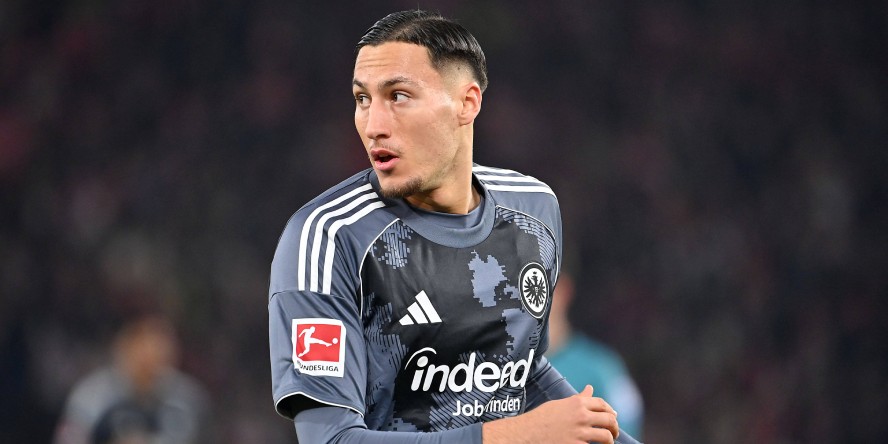 Younes Ebnoutalib beim Auswärtsspiel in Stuttgart.