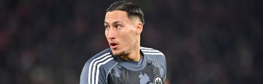 Younes Ebnoutalib beim Auswärtsspiel in Stuttgart.