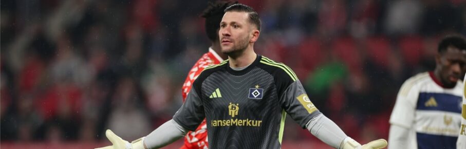 Daniel Heuer Fernandes beim Spiel des HSV in Mainz.
