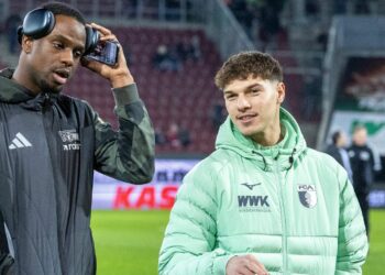 Mert Kömür vom FC Augsburg