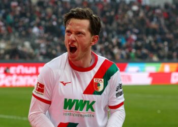 Michael Gregoritsch vom FC Augsburg
