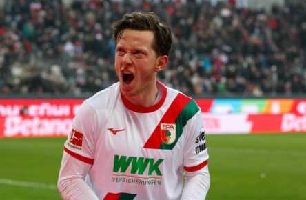 Michael Gregoritsch vom FC Augsburg