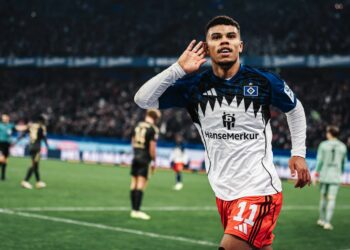 Ransford Königsdörffer trifft doppelt für den HSV