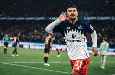 Ransford Königsdörffer trifft doppelt für den HSV