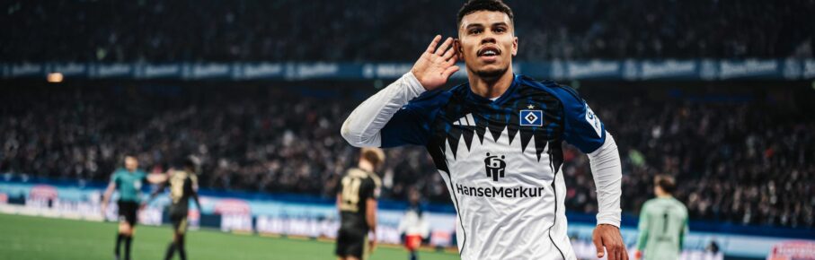 Ransford Königsdörffer trifft doppelt für den HSV