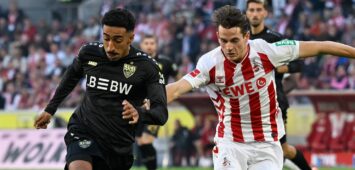 VfB Stuttgart - 1. FC Köln: Tiago Tomas und Jakub Kaminski