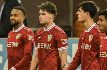 Chema Andres und seine Kollegen vom VfB Stuttgart hoffen auf Siege in den nächsten Spielen.