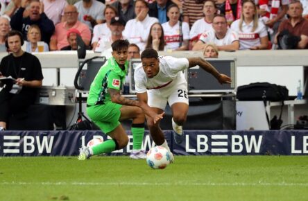 Bei Gladbach und dem VfB Stuttgart in Form: Jens Castrop und Nikolas Nartey