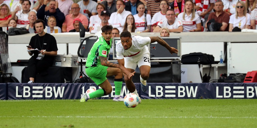 Bei Gladbach und dem VfB Stuttgart in Form: Jens Castrop und Nikolas Nartey