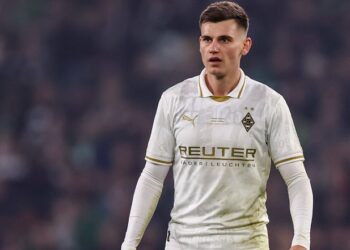 Fehlt Gladbach gegen Bayern gesperrt, ist aber ansonsten gut drauf: Yannik Engelhardt