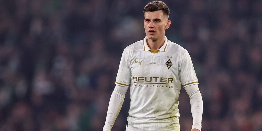 Fehlt Gladbach gegen Bayern gesperrt, ist aber ansonsten gut drauf: Yannik Engelhardt