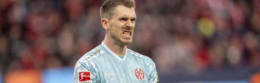 Daniel Batz FSV Mainz 05, 33 Bayer Leverkusen - 1. FSV Mainz 05, Fussball, 1.Bundesliga, GER, Leverkusen, BayArena, 28.02.2026 DFL regulations prohibit any use of photographs as image sequences and/or quasi-video. *** Daniel Batz FSV Mainz 05, 33 Bayer Leverkusen 1 FSV Mainz 05, Football, 1 Bundesliga, GER, Leverkusen, BayArena, 28 02 2026 DFL regulations prohibit any use of photographs as image sequences and or quasi video Copyright: HMBxMedia/xMarcoxBader