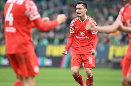 Mainz 05 freut sich in Abwesenheit von Nadiem Amiri über Paul Nebel