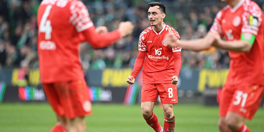 Mainz 05 freut sich in Abwesenheit von Nadiem Amiri über Paul Nebel