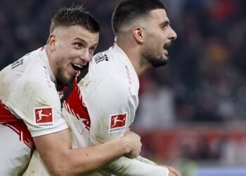Beim VfB Stuttgart zu Toren aufgelegt: Ermedin Demirovic und Deniz Undav