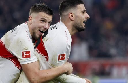 Beim VfB Stuttgart zu Toren aufgelegt: Ermedin Demirovic und Deniz Undav