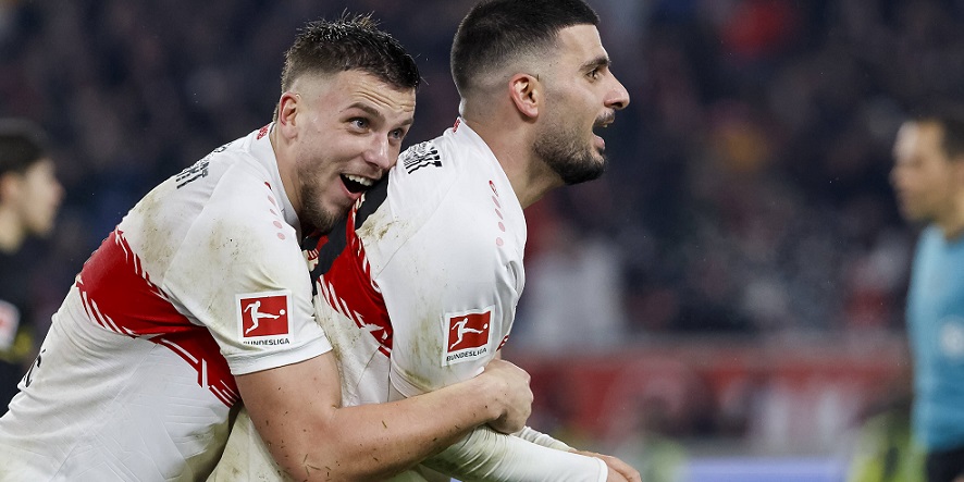 Beim VfB Stuttgart zu Toren aufgelegt: Ermedin Demirovic und Deniz Undav