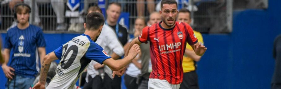 Arijon Ibrahimovic im Spiel Heidenheim - HSV