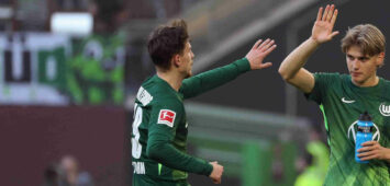 VfL vs. Hamburg, 1. BL Wolfsburg, 07.03.2026, Fußball, Herren, Saison 2025/2026, 1. BL, VfL Wolfsburg vs. Hamburger SV: Jesper Lindström VfL Wolfsburg, Jan Bürger VfL Wolfsburg DFL DFB REGULATIONS PROHIBIT ANY USE OF PHOTOGRAPHS as IMAGE SEQUENCES and or QUASI-VIDEO Volkswagen Arena Niedersachsen Deutschland *** VfL vs Hamburg, 1 BL Wolfsburg, 07 03 2026, Football, Men, Season 2025 2026, 1 BL, VfL Wolfsburg vs Hamburger SV Jesper Lindström VfL Wolfsburg , Jan Bürger VfL Wolfsburg DFL DFB REGULATIONS PROHIBIT ANY USE OF PHOTOGRAPHS as IMAGE SEQUENCES and or QUASI VIDEO Volkswagen Arena Niedersachsen Germany