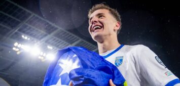 Fisnik Asllani trifft für den Kosovo in der WM-Qualifikation